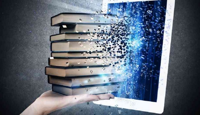 Libro digital y libros impresos