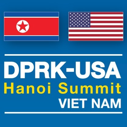 Logo of DPRK USA Hanoi Summit, Vietnam