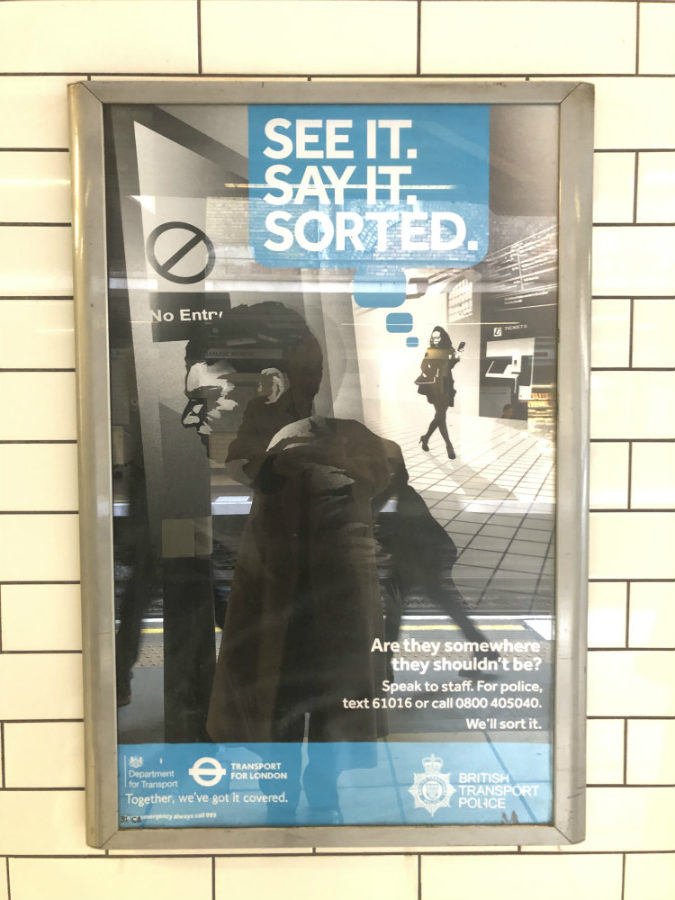 cartel contra terrorismo-Londres