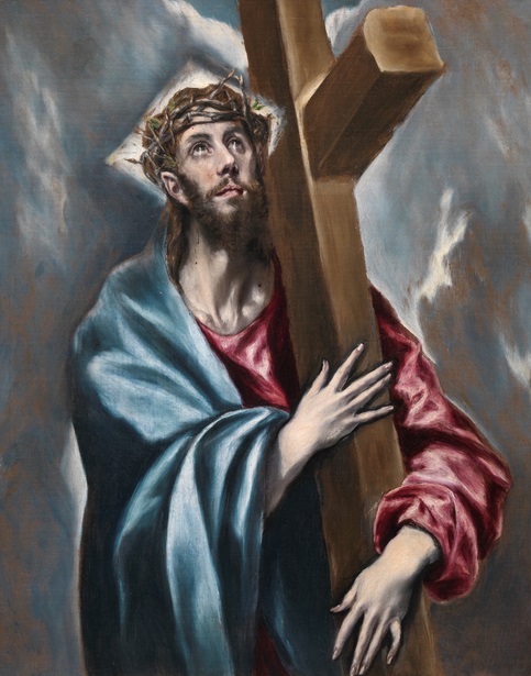 El Greco y Cristo