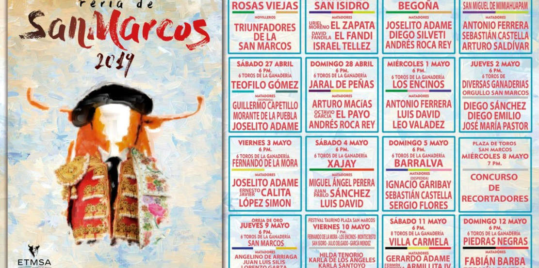 Cartel Feria de San Marcos.