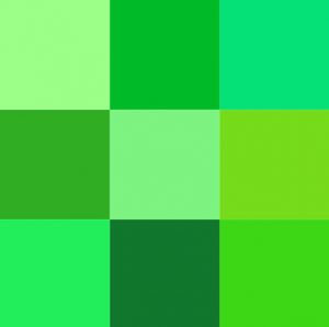 Mosaico verde