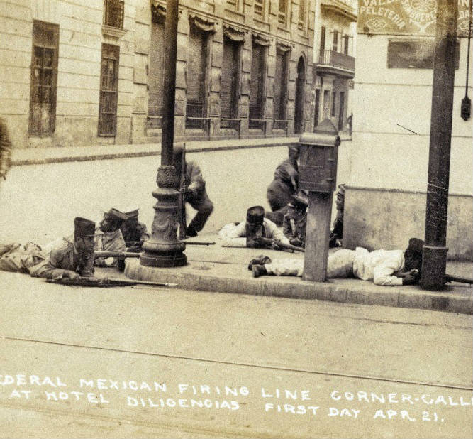 Invasión militar en Veracruz 1914.