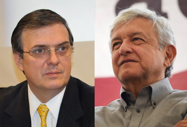 Ebrard y AMLO