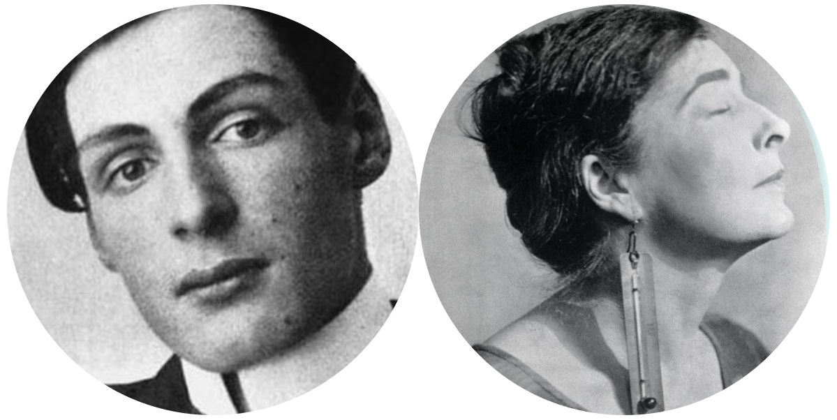 Arthur Cravan y Mina Loy.