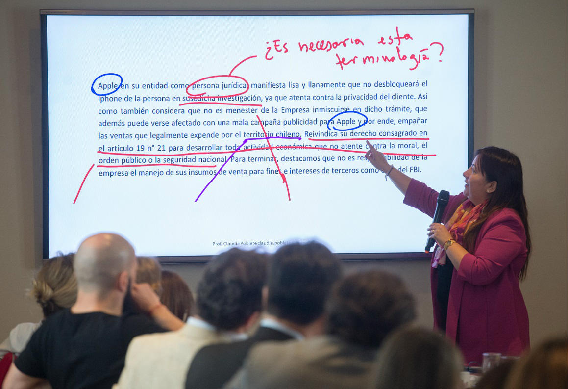 Enseñanza del lenguaje claro.