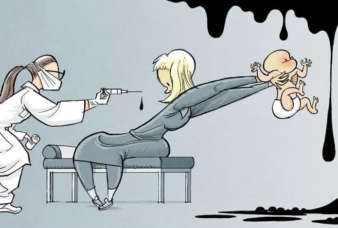 Mamá antivacuna.
