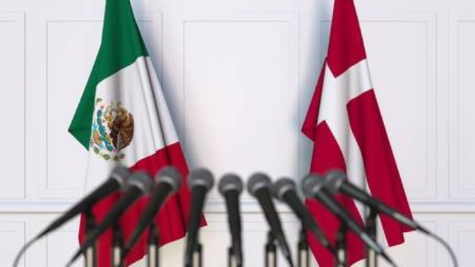 Política de Dinamarca y México.