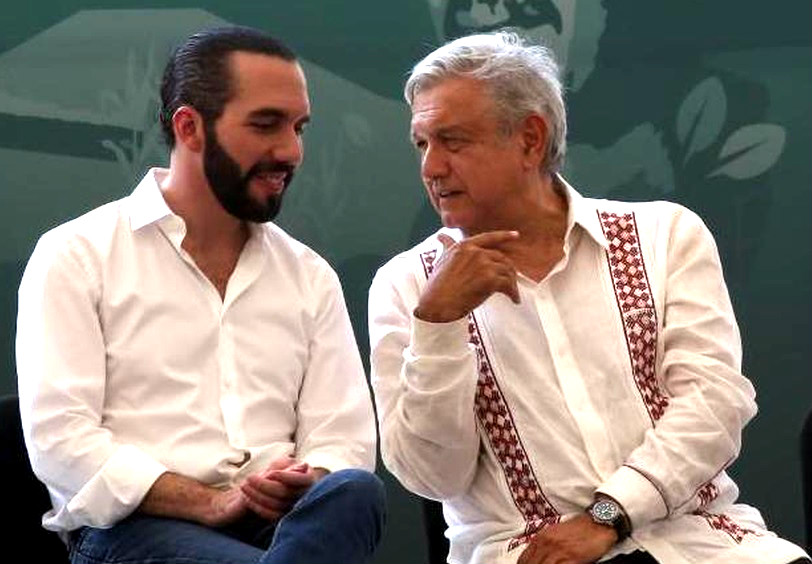 Nayib y AMLO.