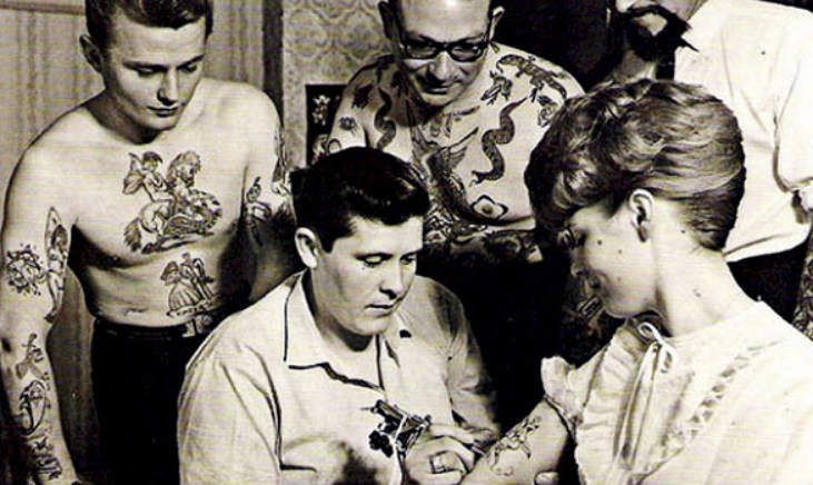 Tatuajes de los años 60s.