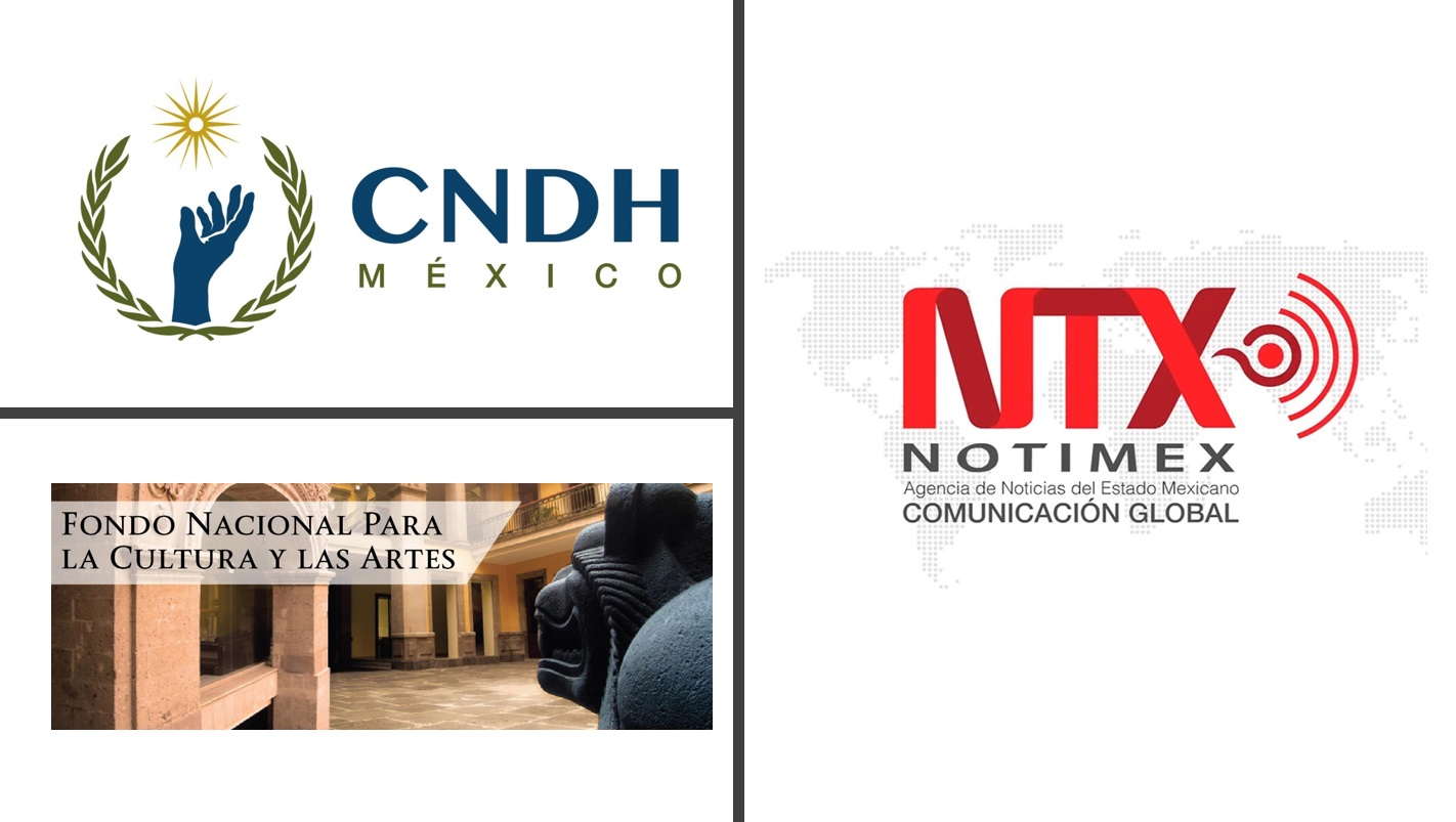 CNDH, NOTIMEX y FONCA.