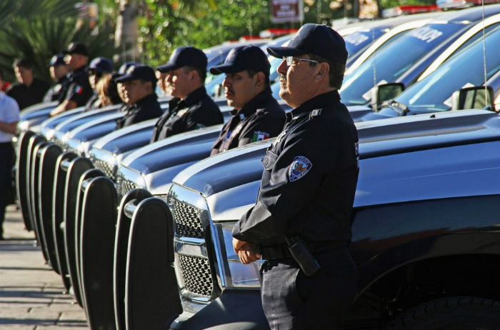 Cuerpo policial.