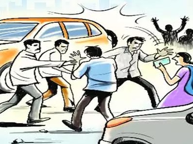 Violencia en automóvil.