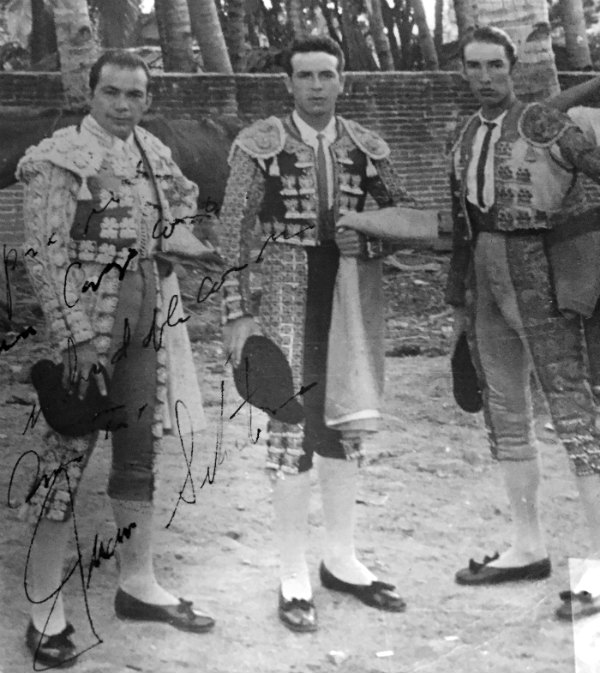 Toreros en los años 50.