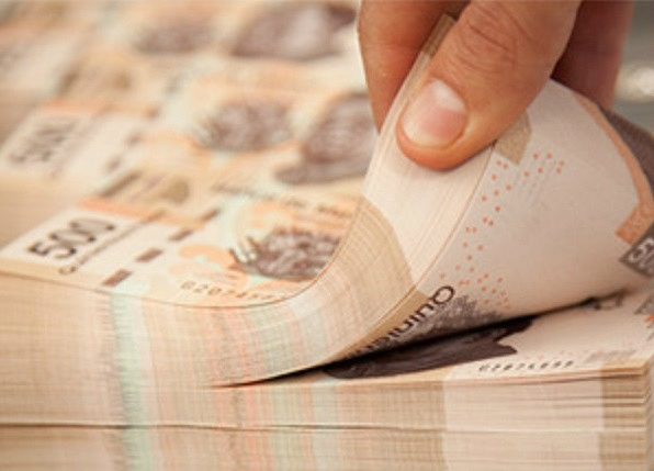 Billetes 500.
