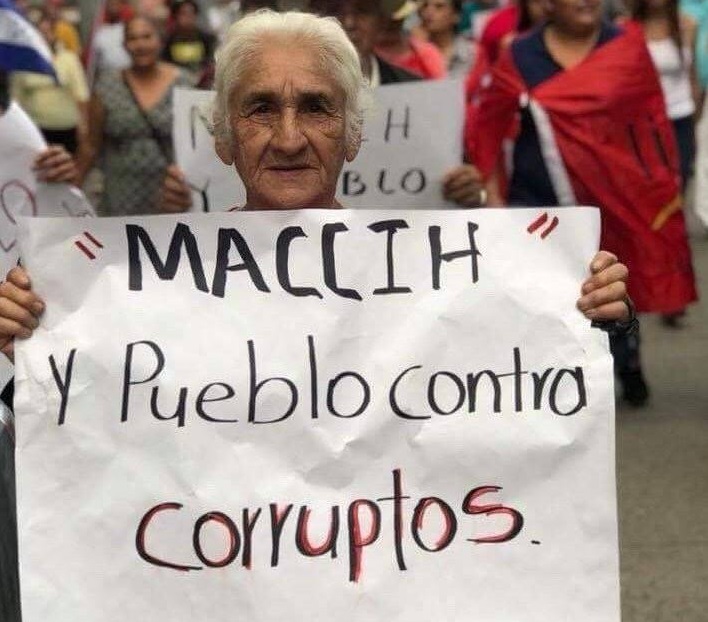 Contra la corrupción.