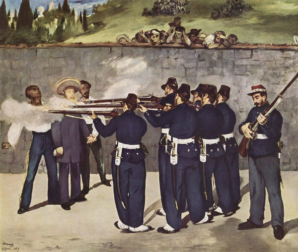 La ejecución de Maximiliano.