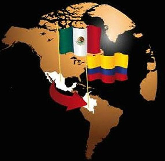 México y Colombia.