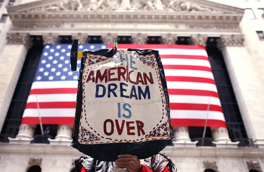 American dream is over.
