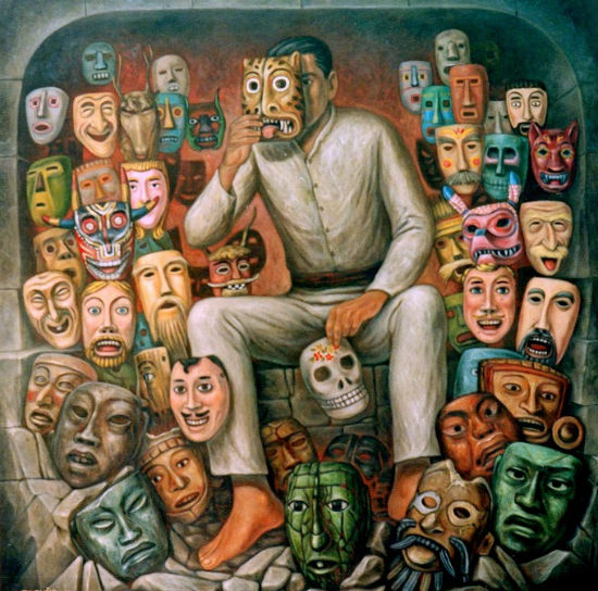 El Hombre de las máscaras.