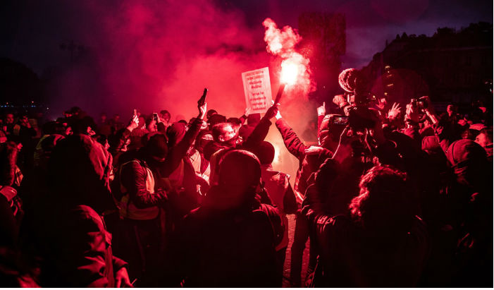 Protestas.