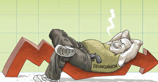 Bajo crecimiento económico.