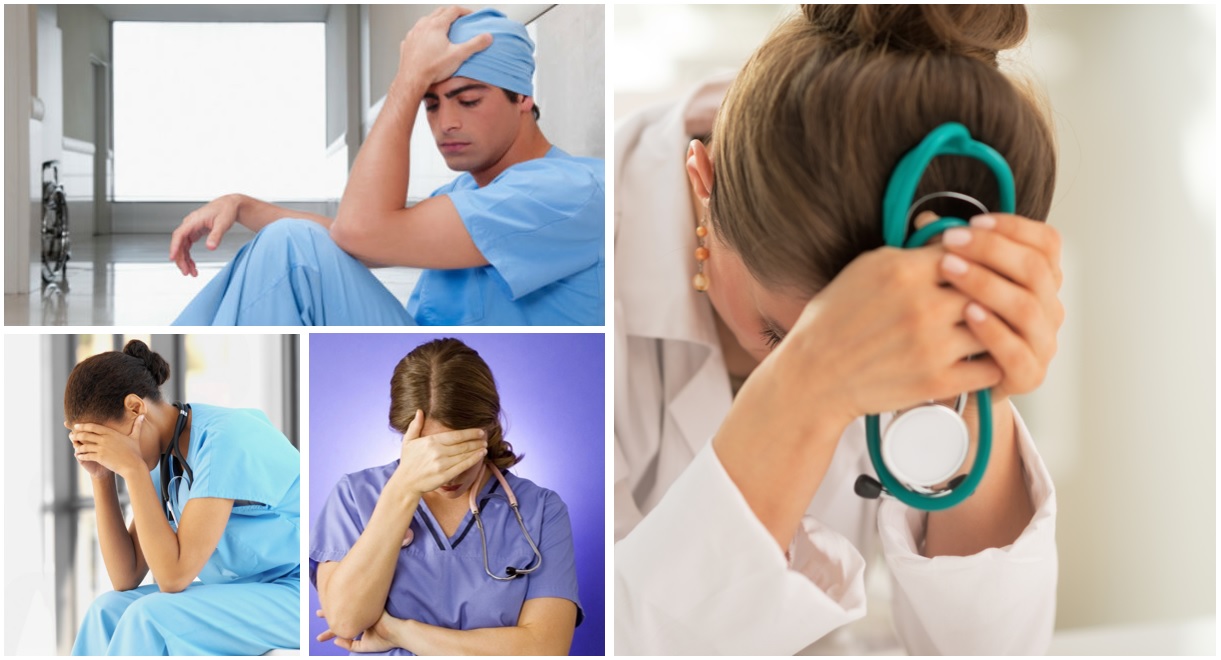 Médicos deprimidos.