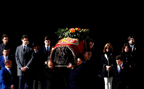 Exhumación de Francisco Franco.