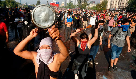 Protesta en Chile