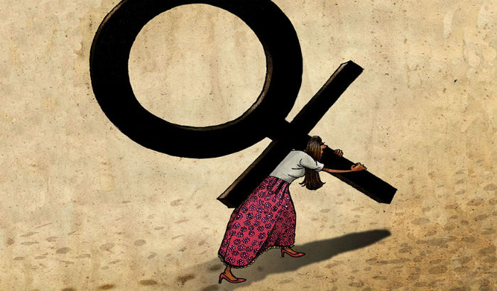 Cruz del feminicidio