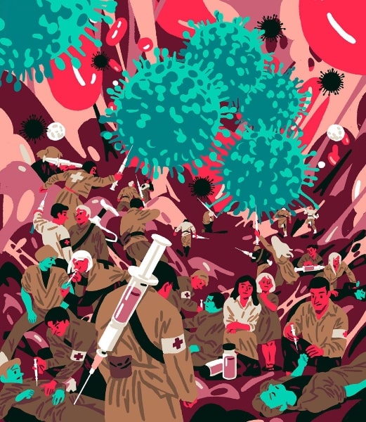 guerra covid 19