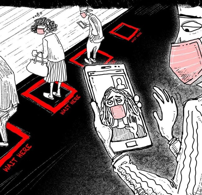 distanciamiento social