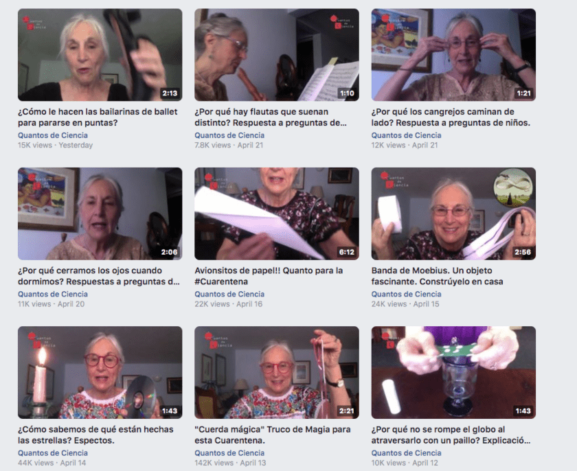 Julieta Fierro y ciencia para niños