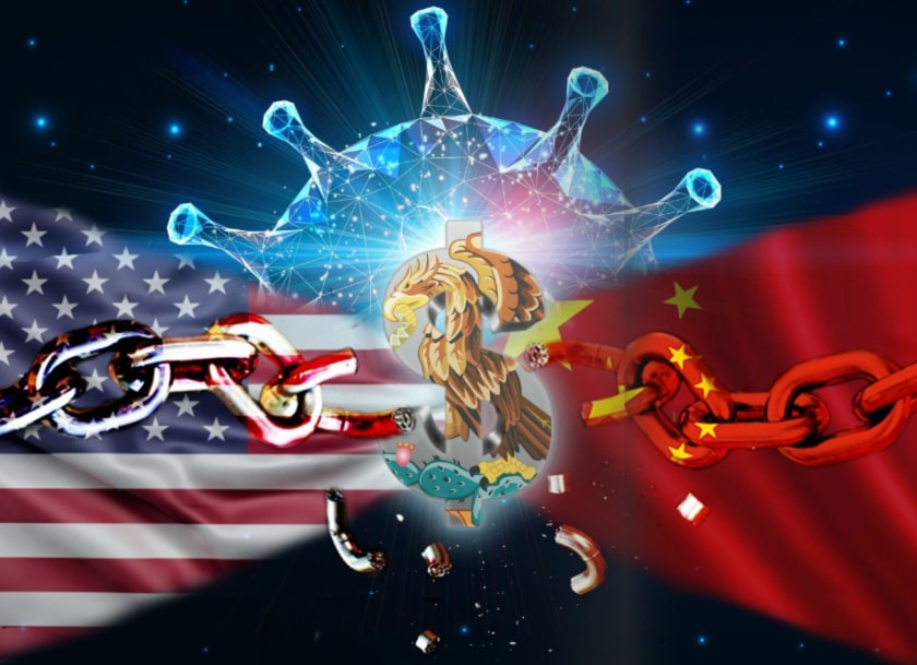 choque Estados Unidos, China, Mexico