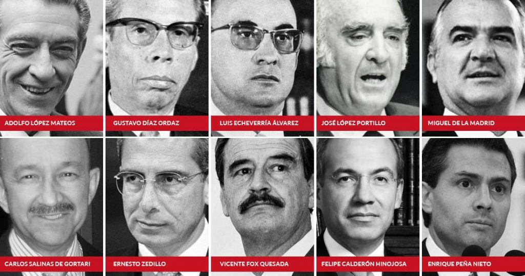 presidentes de México