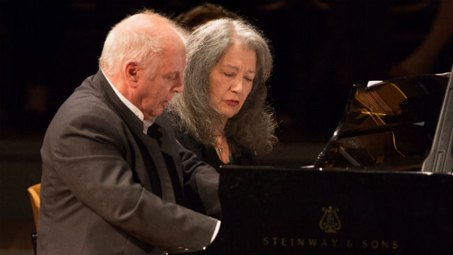 Martha Argerich y Daniel Barenboim