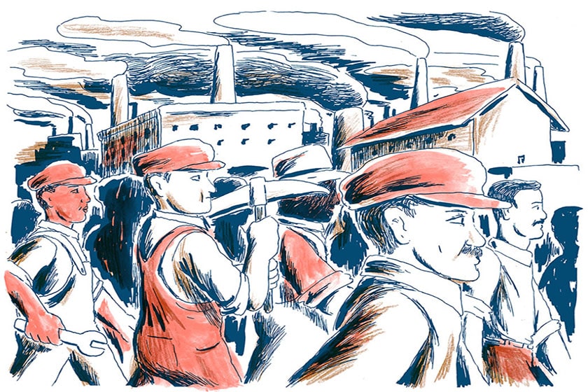 Ilustración: Steve Teare.
