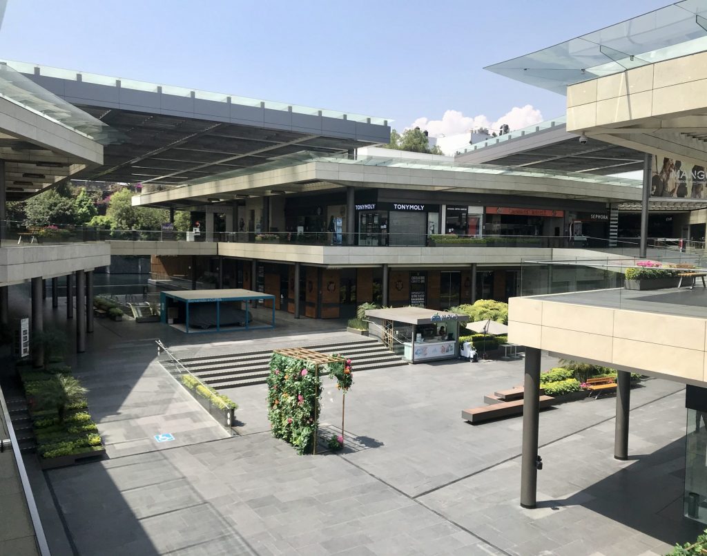 centros comerciales vacios