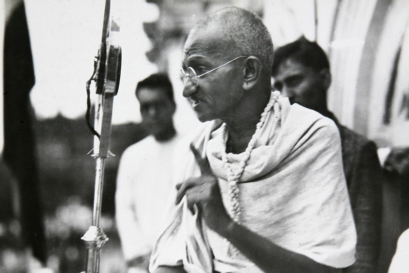 Tras la huella del Mahatma