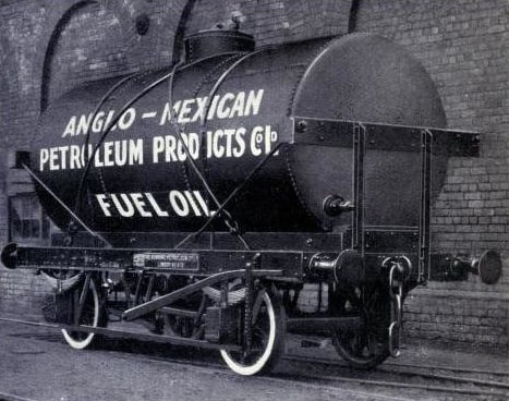vagón petrolero mexico, inglaterra