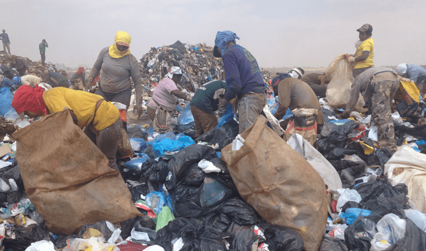 pepenadores de basura