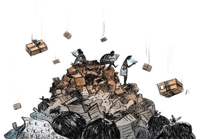 sepultar basura electronica