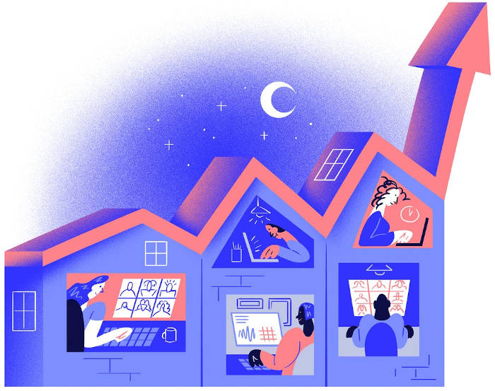 bueno y malo de pandemia