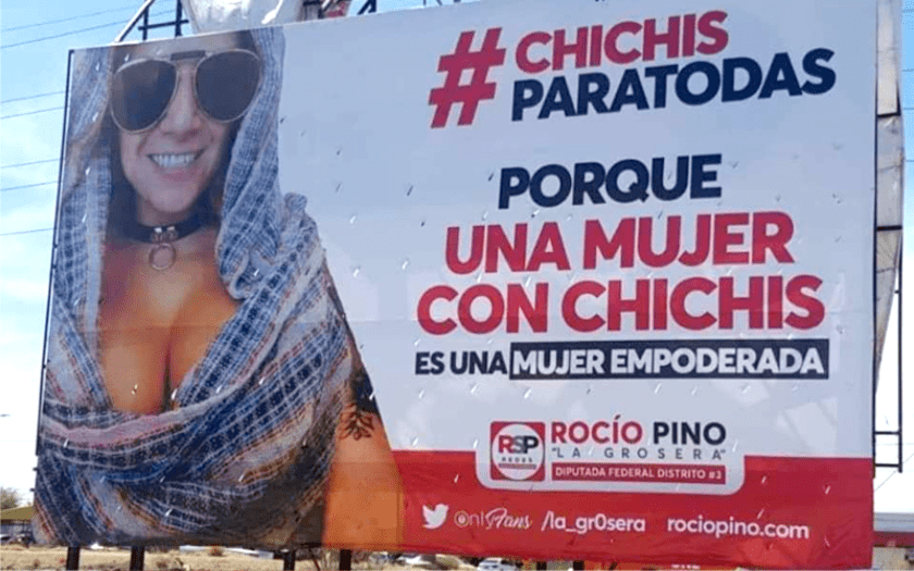 Rocío Pino y chichis
