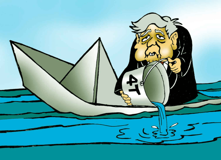 se hunde barco política, 4T