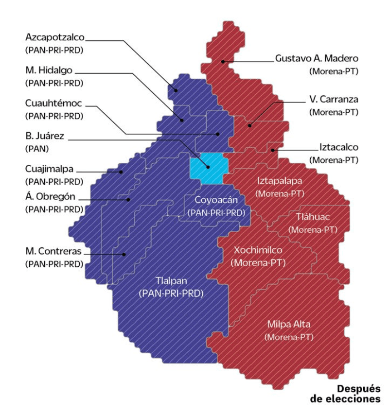 ciudad de México, alcaldías, votaciones