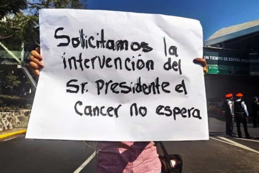 urgente emergencia niños con cancer