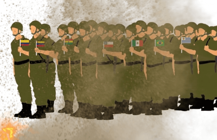 militarización en México