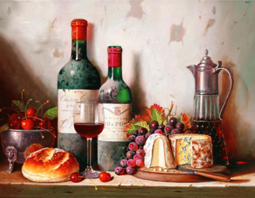 gastronomía, vinos y quesos