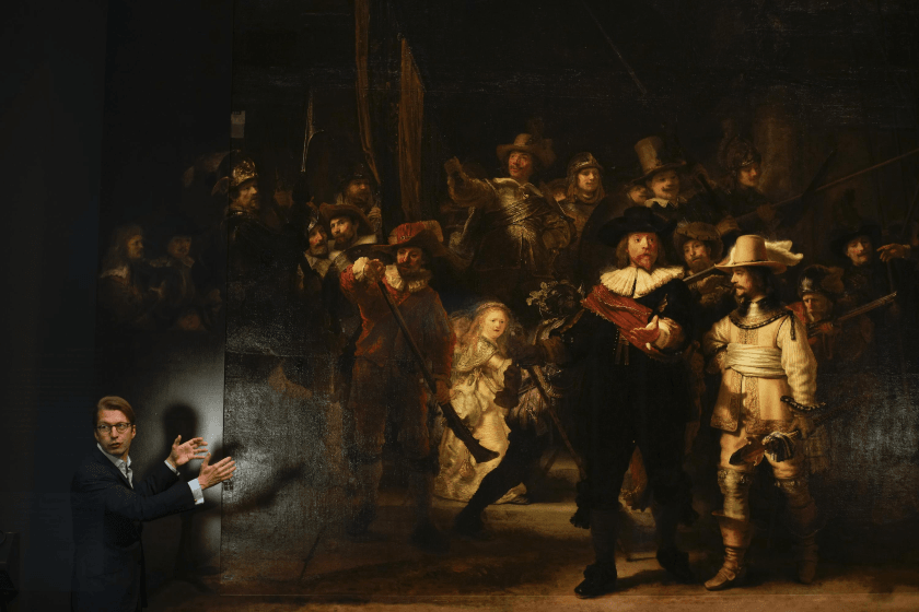 Taco Dibbits y Rembrandt